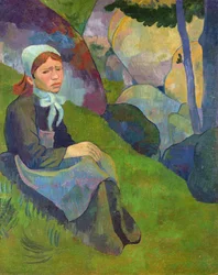 Eenzaamheid, Huelgoat landschap, ca. 1892